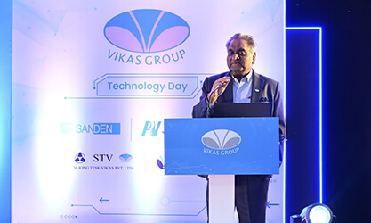 Vikas Group at TATA Motors' Tech Show