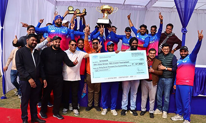 Cricket Fever Returns,13th Annual Tournament at Vikas Group